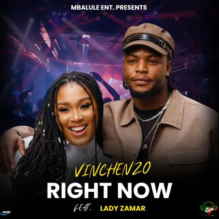 Vinchenzo ft Lady Zamar – Right Now Mp3 Download